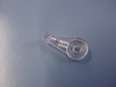 Forest MŰANYAG ÜVEGBESZORÍTÓ KLIP 6 MM ÁTLÁTSZÓ - 10015502005