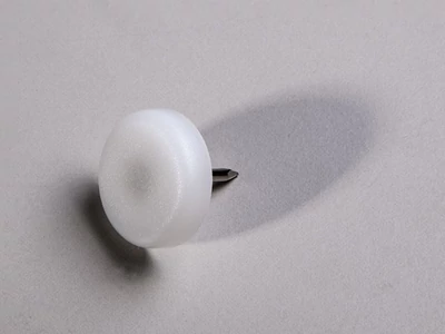 Forest PADLÓVÉDŐ CSÚSZTATÓSZEG 25mm SZEGGEL FEHÉR - 10015506030