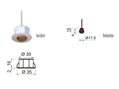 Forest VILÁGÍTÁSTECHNIKAI KIEGÉSZÍTŐ SZENZOR SIMPLY 250W, 230V FEKETE - 10015609010