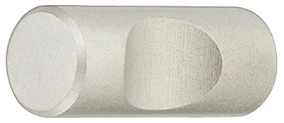 136.06.614 Fogantyú gomb 11x25mm matt nikkel