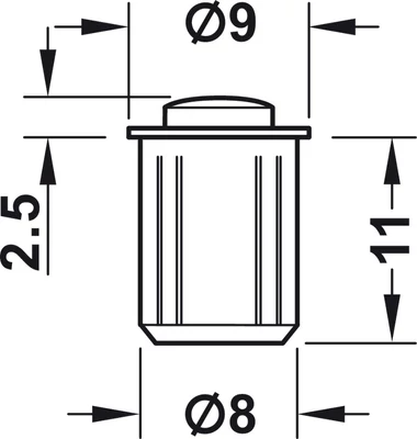 356.19.940 Ajtó koppanás gátló