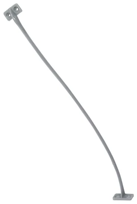 366.73.200 Lenyíló-határoló műanyag 200mm ezüst