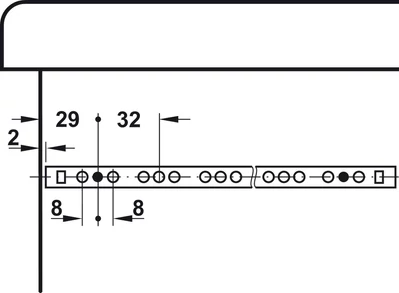 450.25.415 Fióksín golyós N10T 17/214mm