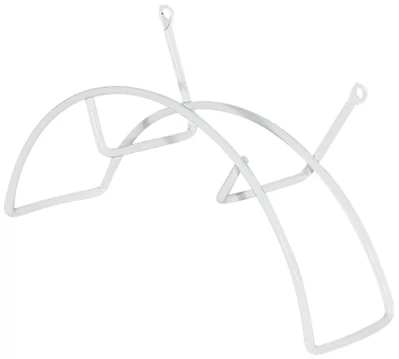 520.16.707 Fémrács porszívócsőtartó fehér 200mm