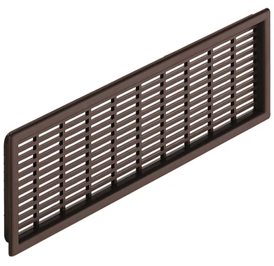 571.55.549 Szellőzőrács 230x68mm barna