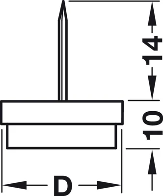 650.20.206 Csúsztató szeg