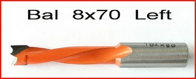 Massive Tools Köldökcsapfúró 8mm balos 9700870BL