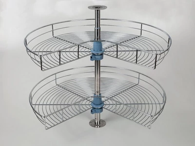 Forest BELSŐ FÉMRÁCS 24313 3/4 FORGÓKOSÁR GARNITÚRA 600x560/790 mm KRÓM - 10006250106
