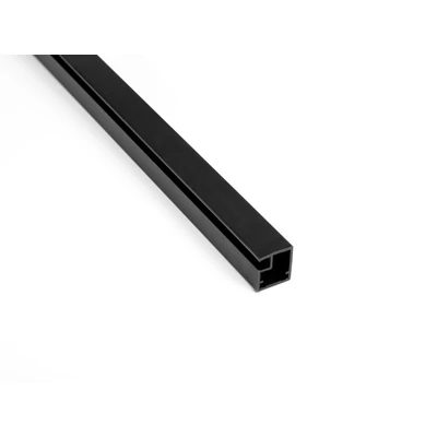 ALUMÍNIUM KERETPROFIL FA01 19,5x21x4100 mm FEKETE