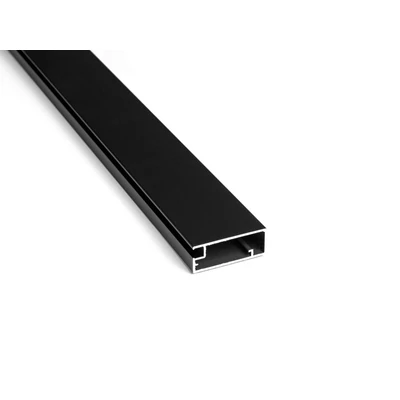 ALUMÍNIUM KERETPROFIL FA06 47x18x4100 mm FEKETE