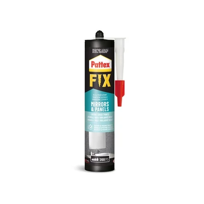 PATTEX FIX MIRRORS&PANELS TÜKÖR RAGASZTÓ KARTUS 440g TÖRTFEHÉR