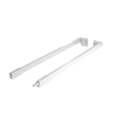 SLIM DUPLAFALÚ FIÓKOLDAL OLDALMAGASÍTÓ RÚD 500mm FEHÉR