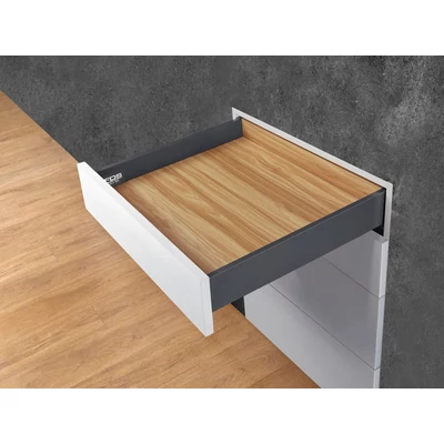 FDS DUPLAFALÚ FÉM FIÓKOLDAL FDS-PRO 18 PO A PUSH OPEN 350mm H88 35kg ANTRACIT