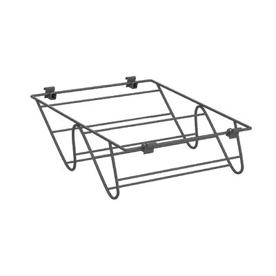 GARDRÓB SZERELVÉNY HOME BOX FÉM CIPŐKOSÁR 500MM-ES, 338x146x383MM, ACÉLSZÜRKE