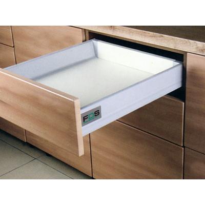 Forest FDS DUPLAFALÚ FÉM FIÓKOLDAL FDS-DF PO-S A PUSH OPEN SZINKR 500mm, 40kg SZÜRKE - 10006631641
