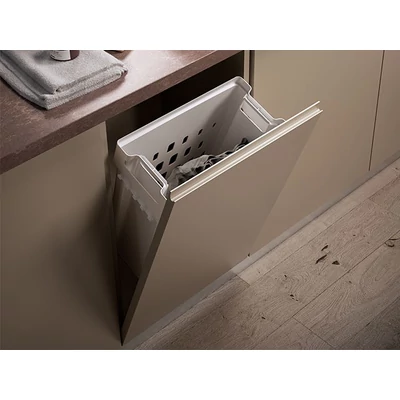 Forest FŰRDŐSZOBAI TÁROLÓ LAB1RIBAC SZENNYESKOSÁR 40 L, 222x438x504 mm FEHÉR - 10010002000