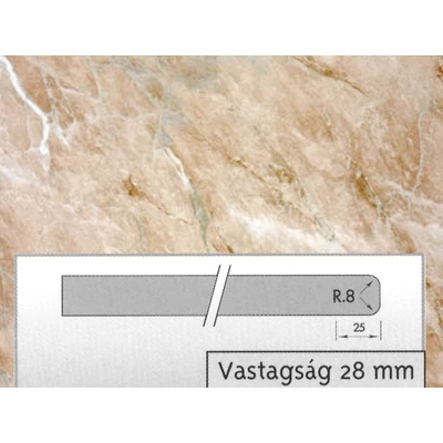 Forest MUNKALAP FAB 3200 TF SALOME NOCE 4200x600x28mm - 10012503727