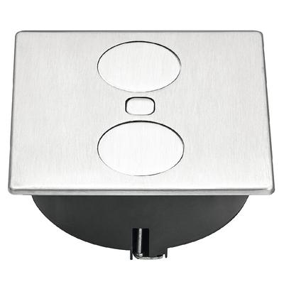820.52.720 Konnektor motoros 2x230V szögletes inox